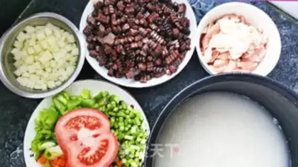 Make Black corn chicken gravy step 2