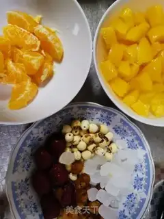 Make Sugar, silver and fruit step 2
