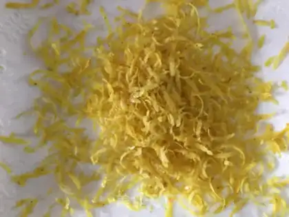 Make Honey lemon peel step 1