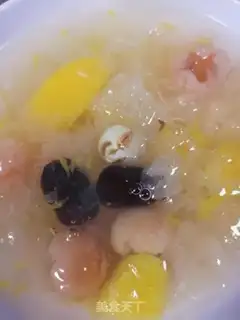 Make Sugar, silver and fruit step 5