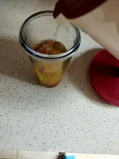 Make Pyramid tea step 2