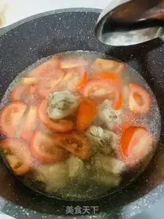 Make Tomato chop soup step 2