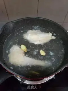 Make Chicken with onion oil step 4