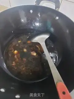 Make Red-burned goldfish step 2