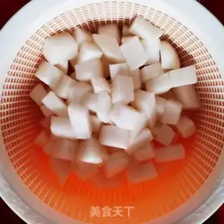 Make Korean radish step 2