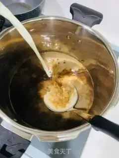 Make Red bean milk step 2