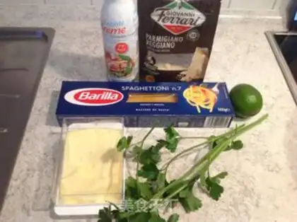 Make Brested shrimp pasta step 3