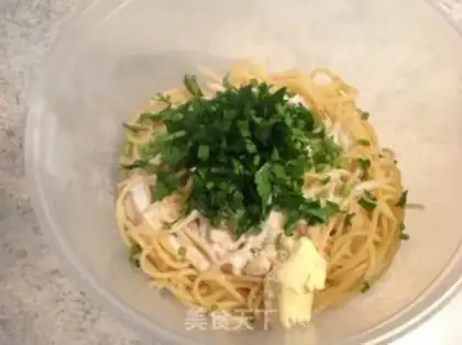 Make Brested shrimp pasta step 5