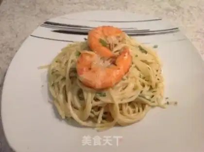 Make Brested shrimp pasta step 7