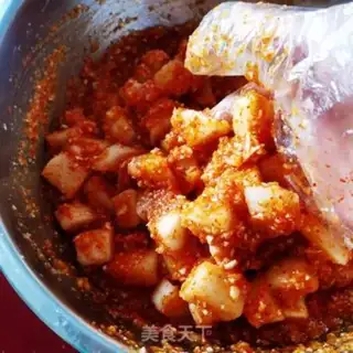 Make Korean radish step 6