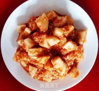 Make Korean radish step 7