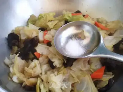 Make Black-mucked cabbage step 6