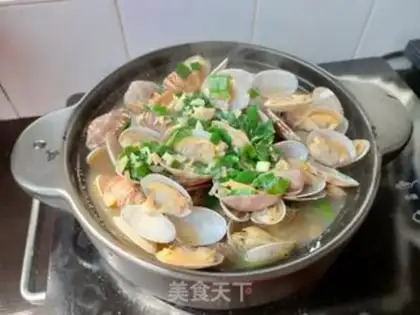 Make Garlic fans and clams step 8