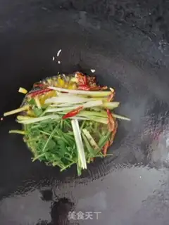 Make Spicy garter step 6