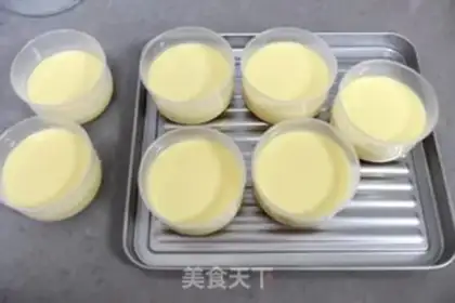 Make Caramel cheese pudding step 13