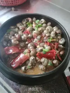 Make Spicy snails step 17