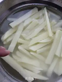 Make French fries step 4