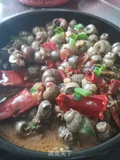 Make Spicy snails step 18