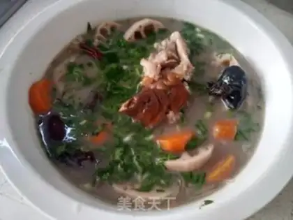 Make The cold hands tore the apricot mushrooms step 0