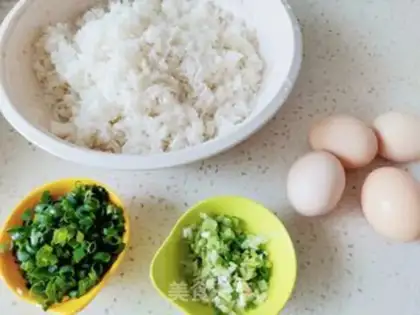 Make Gold fried rice step 0