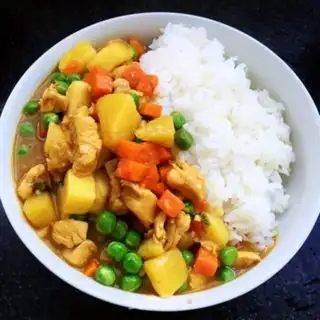 Make Curry chicken potatoes step 16