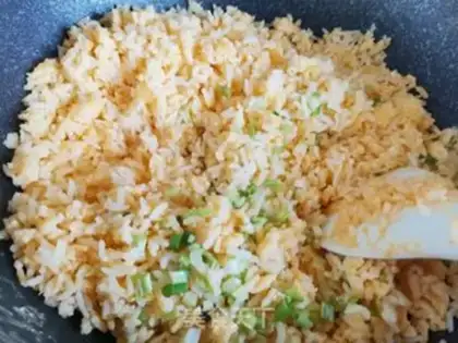 Make Gold fried rice step 2
