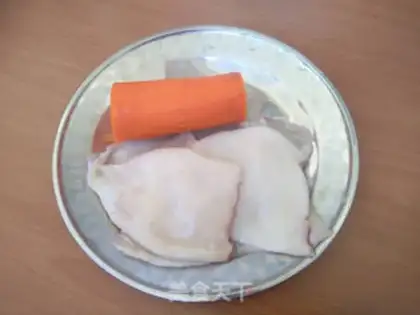 Make A squid with carrots step 0