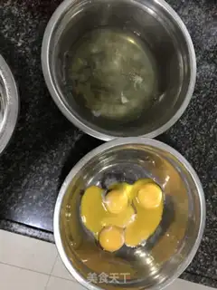 Make Eight inches of cake step 0