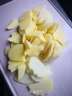Make Frozen potatoes step 1