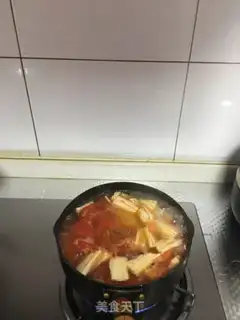 Make Tomato mackerel soup step 4
