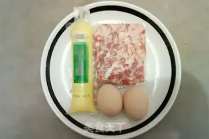 Make Meat and eggs, tofu step 0