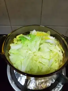 Make Cow-ball cabbage soup step 3