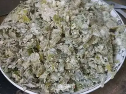 Make Celtic rice step 2