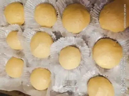 Make Hong Kong pineapple bag step 10