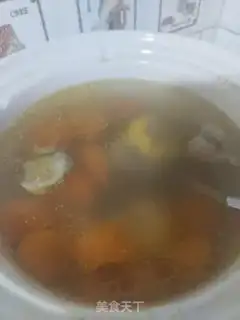 Make Carrot corn chop soup step 4