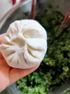 Make Pork fragrance bun step 15