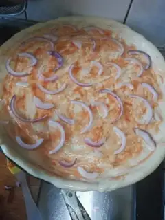 Make pineapple shrimp pizza step 25