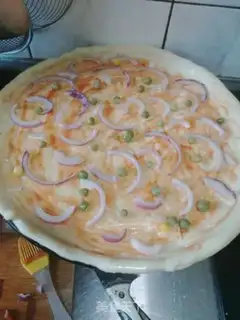 Make pineapple shrimp pizza step 26