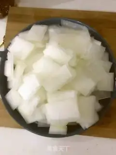Make Clear the winter melon step 0