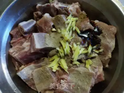 Make Corn steaming ribs step 1