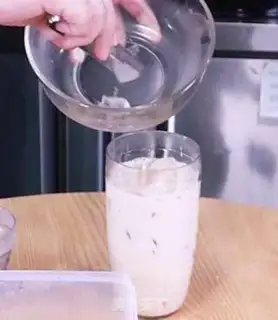 Make Potato crystal milk tea step 3