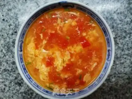 Make Tomato egg soup step 7