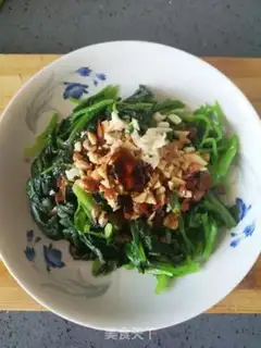 Make Spicy spinach step 3