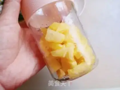 Make Pineapple milk step 2