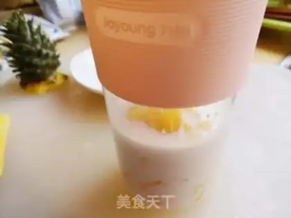 Make Pineapple milk step 3