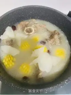 Make Crumbs and corn potion step 7
