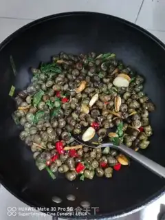Make Spicy snails step 4