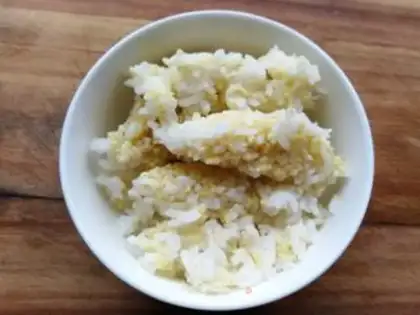Make ♪ Blue egg rice ♪ step 6