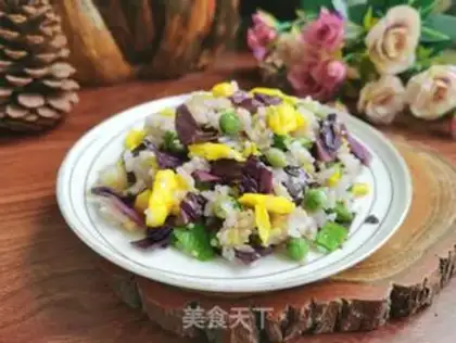 Make ♪ Blue egg rice ♪ step 9