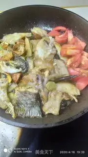 Make Red-burned fish bones step 4